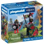 Playmobil Knights Αρχηγός Ιπποτών Δράκων και Πολεμιστής για 4 ετών 72118
