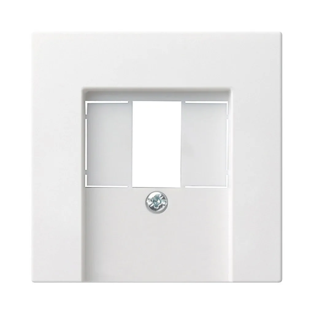 Πλαίσιο Διακόπτη Gira 027603 Cover Tae+stereo+usb System 55 Pure White - Image 1