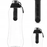 Dafi Παγούρι με Φίλτρο 500ml Μαύρο