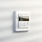 Διακόπτης Gira S3000 Room Temperature Controller Display System 55 Pure White Glossy