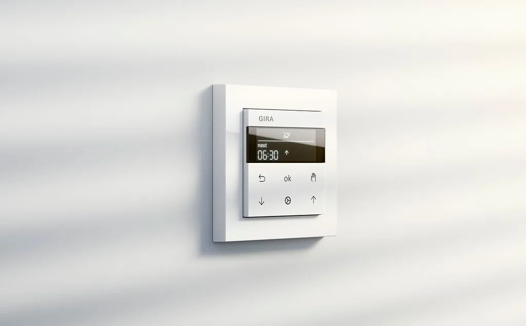 20260515140238_diakoptis_gira_s3000_room_temperature_controller_display_system_55_pure_white_glossy.jpeg Διακόπτης Gira S3000 Room Temperature Controller Display System 55 Pure White Glossy - Image 1