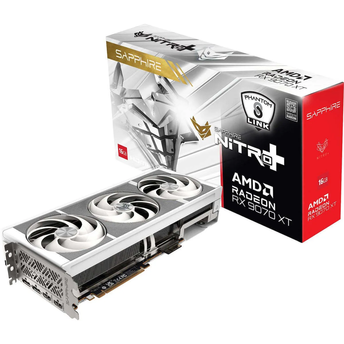 20260515142710_sapphire_radeon_rx_9070_xt_16gb_gddr6_nitro_phantom_link_polar_oc_karta_grafikon.jpeg Sapphire Radeon RX 9070 XT 16GB GDDR6 Nitro+ Phantom Link Polar OC Κάρτα Γραφικών - Image 1