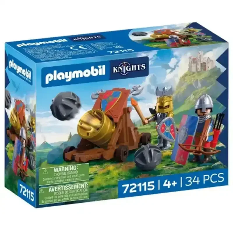 20260515143937_playmobil_knights_leontokardoi_ippotes_me_kanoni_gia_4_eton_72115.jpeg Playmobil Knights Λεοντόκαρδοι Ιππότες Με Κανόνι για 4 ετών 72115 - Image 1