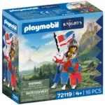 Playmobil Knights Αρχηγός Λεοντόκαρδων Ιπποτών Με Άλογο για 4 ετών 72119