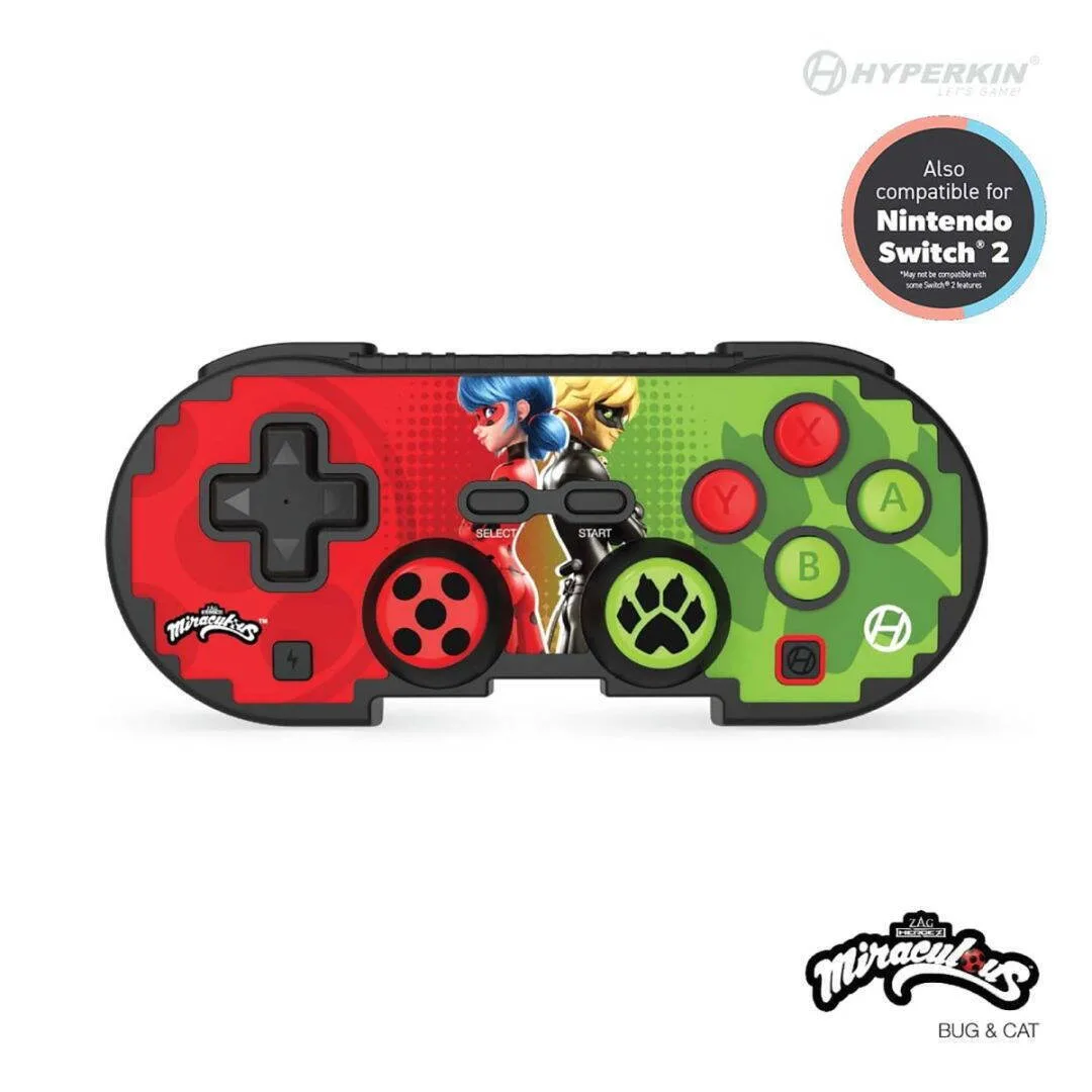 20260515170210_hyperkin_miraculous_asyrmato_gamepad_gia_android_switch_ios_bug_cat.jpeg Hyperkin Miraculous Ασύρματο Gamepad για Android / Switch / iOS Bug&Cat - Image 1