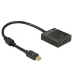 DeLock mini DisplayPort male - DVI-D/HDMI/VGA female (62855)