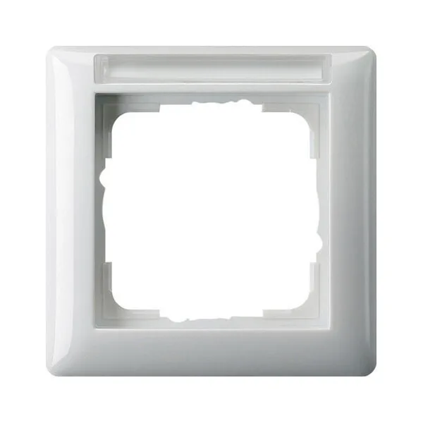Πλαίσιο Διακόπτη Gira 109103 Frame 1f Bsf Purewhite Standard 55 - Image 1
