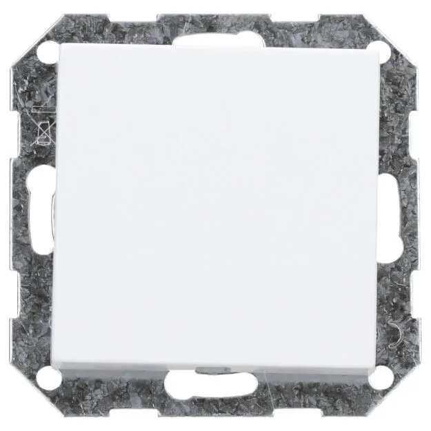 Πλαίσιο Διακόπτη Gira 026827 Blind Cover Support Ring System 55 Pure White Matt - Image 1