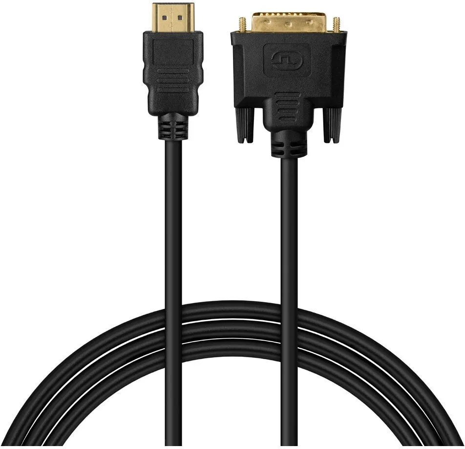 20260518132301_savio_cable_dvi_d_male_1_8m_mayro.jpeg Savio Cable DVI-D male - 1.8m Μαύρο - Image 1