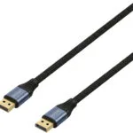 Savio Cable DisplayPort male - DisplayPort male 2m Μαύρο