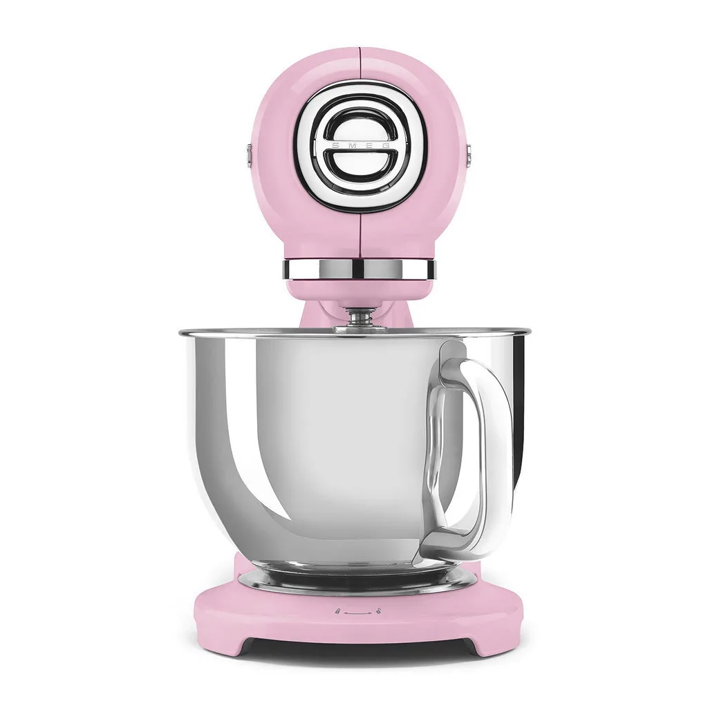 Smeg 50's Style SMF05PKEU Κουζινομηχανή 1000W με Ανοξείδωτο Κάδο 4.8lt - Image 1