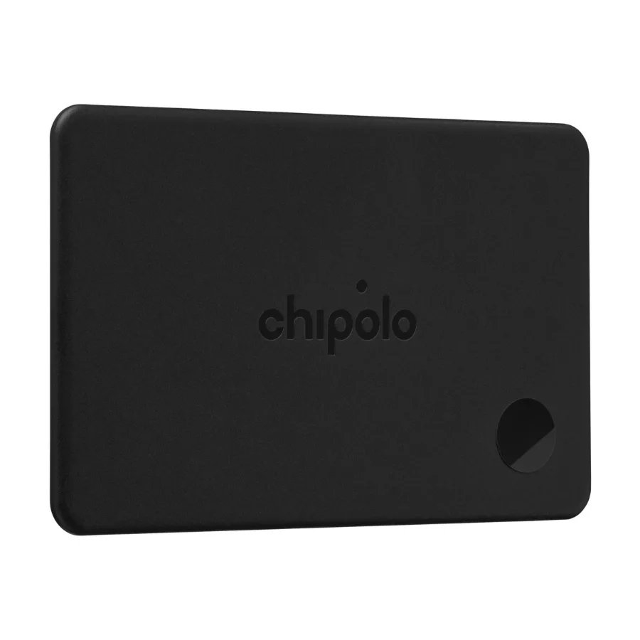 Chipolo CARD Apple Find My & Google Find Hub Μαύρο Επαναφορτιζόμενο - Image 1