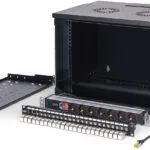 Digitus Επιτοίχια Καμπίνα Rack 19U 54x40cm Μαύρο DN-49203-SET