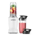 NutriBullet Turbo Matte Μπλέντερ με Πλαστική Κανάτα 700 ml 1000W Λευκό