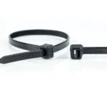 WKK Δεματικά Καλωδίων Πλαστικά x100mm σε Μαύρο χρώμα (100τμχ) 11032071