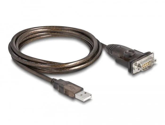 20260520115842_delock_metatropeas_usb_a_male_se_serial_male_1tmch_62645.jpeg DeLock Μετατροπέας USB-A male σε Serial male 1τμχ 62645 - Image 1