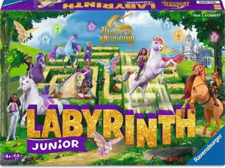Επιτραπέζιο Παιχνίδι Unicorn Academy Junior Labyrinth για 4 Παίκτες 4+ Ετών 25079 Ravensburger - Image 1