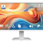 MSI Pro MP273QW E14 IPS HDR Monitor 27" QHD 2560x1440 144Hz με Χρόνο Απόκρισης 4ms GTG Λευκό
