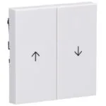 Διακόπτης Gira 329427 Rocker 2f Arrow System 55 Reinwhite M