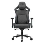 Cougar Defensor S Υφασμάτινη Καρέκλα Gaming με Ρυθμιζόμενα Μπράτσα Jet Gray F