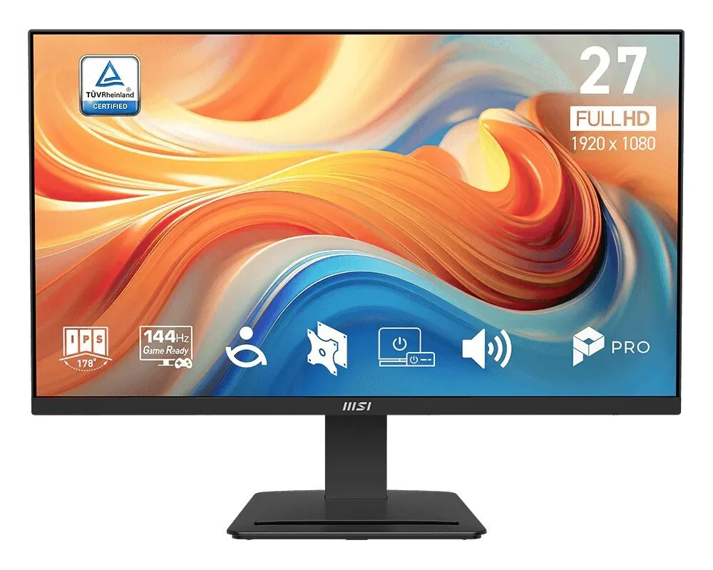 MSI PRO MP273 E14A IPS HDR Monitor 27" FHD 1920x1080 144Hz με Χρόνο Απόκρισης 4ms GTG - Image 1