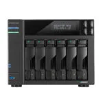 Asustor Lockerstor 6 Gen2 (AS6706T V2) NAS Tower με 6 θέσεις για HDD/M.2/SSD και 2 θύρες Ethernet