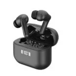 Audeeo Novatune Earbud / In-ear Bluetooth Handsfree Ακουστικά με Αντοχή στον Ιδρώτα και Θήκη Φόρτισης Μαύρα