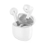 Audeeo Orbiter II Earbud Bluetooth Handsfree Ακουστικά με Θήκη Φόρτισης Λευκά