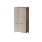 Almera Δίφυλλη Ντουλάπα Cashmere 90x52x185cm