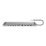 LogiLink USB-C Docking Station με HDMI/DisplayPort PD Γκρι