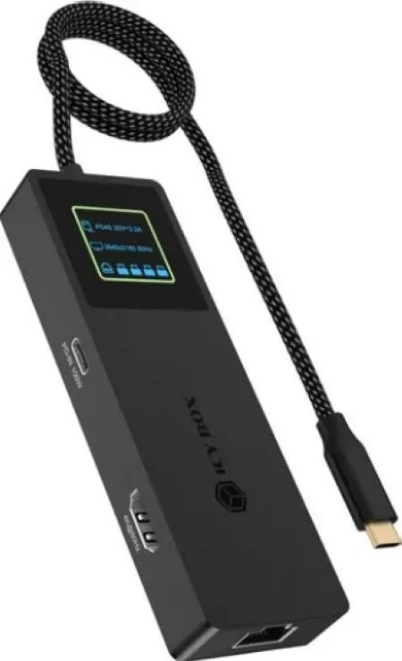20260521162502_icy_box_usb_c_docking_station_me_hdmi_pd_ethernet_mayro_ib_dk4038_lcd.jpeg Icy Box USB-C Docking Station με HDMI PD Ethernet Μαύρο (IB-DK4038-LCD) - Image 1