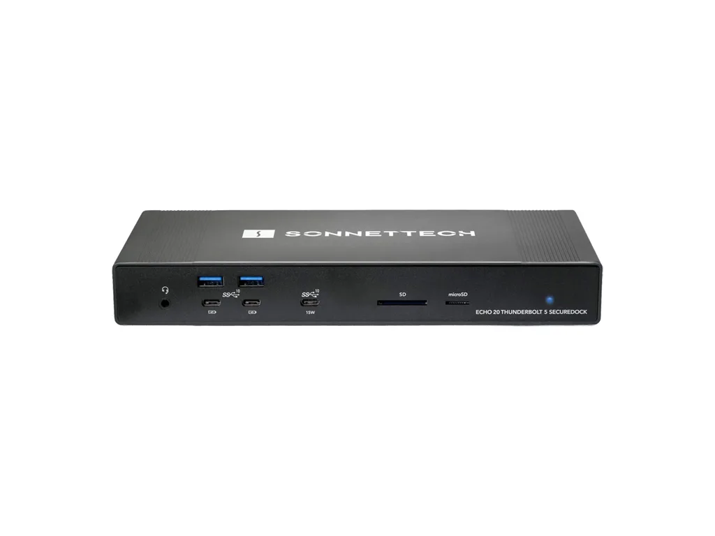 Sonnet Echo 20 Thunderbolt 5 SecureDock Docking Station με Μαύρο - Image 1