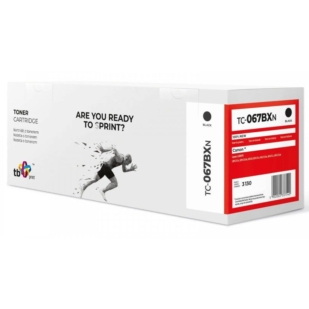 TB Print Συμβατό Toner για Laser Εκτυπωτή HP Mf650 Tc-067bxn Μαύρο TC-067BXN - Image 1