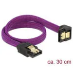 DeLock - Cable 30cm Μωβ