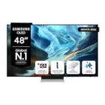 Samsung Smart Τηλεόραση 48" 4K UHD OLED S90D HDR (2024) QE48S90HAEXZT