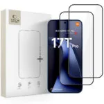Tempered Glass Tech-protect Glass Fit+ 2-pack Xiaomi 17t Pro Black
