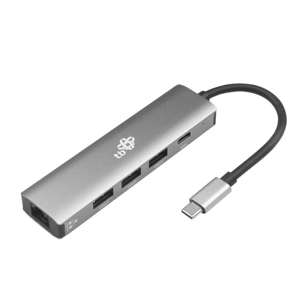 20260526095237_tb_touch_hub_3_thyron_me_syndesi_usb_c_ethernet.jpeg TB Touch Hub 3 Θυρών με σύνδεση USB-C / Ethernet - Image 1
