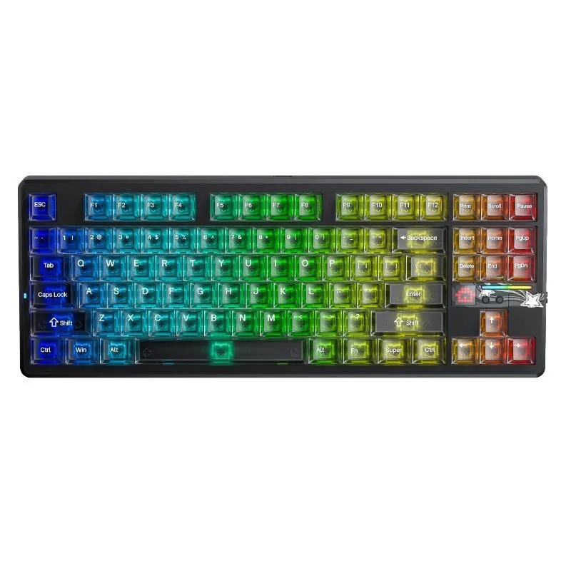 Aula F87 Pro V2 Ασύρματο Gaming Μηχανικό Πληκτρολόγιο Tenkeyless με RGB φωτισμό (Αγγλικό US) - Image 1