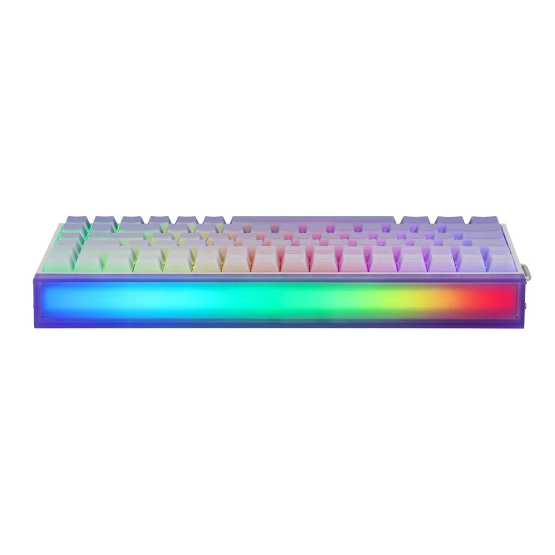 Aula HERO84 HE Ασύρματο Gaming Μηχανικό Πληκτρολόγιο 75% με RGB φωτισμό (Αγγλικό US) Λευκό - Image 1