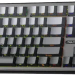 Aula F108 Ασύρματο Gaming Μηχανικό Πληκτρολόγιο με Nimbus V3 διακόπτες και RGB φωτισμό (Αγγλικό US) Γκρι