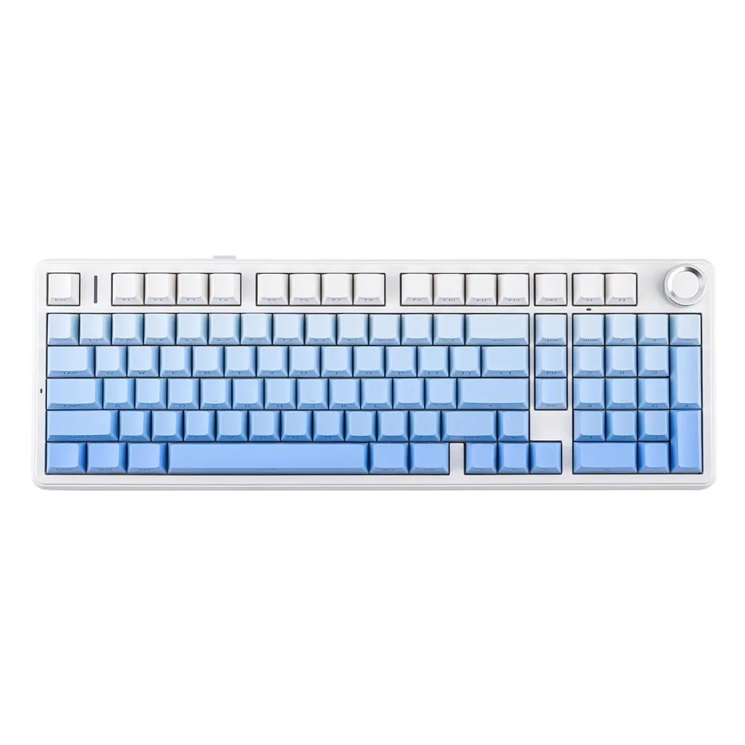 Aula F99 Pro Ασύρματο Gaming Μηχανικό Πληκτρολόγιο με Nimbus V3 διακόπτες και RGB φωτισμό (Αγγλικό US) Gradient Blue - Image 1
