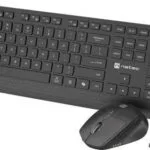 Natec NZB-2315 Ασύρματο Bluetooth Σετ Πληκτρολόγιο & Ποντίκι Αγγλικό US