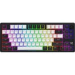 HATOR Skyfall Mag Ultima 8k Ασύρματο Ηall Effect Gaming Πληκτρολόγιο Tenkeyless με Magnetic διακόπτες και RGB φωτισμό (Αγγλικό US) Aurum Ice Magnetic