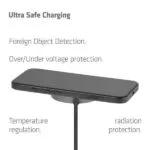 Club3D Ασύρματος Φορτιστής (Qi Pad) 25W Μαύρος (CAC-3027)
