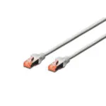 Correction Cable Digitus Cat6 S-ftp 0.5 M White Dk-1644-005/bl