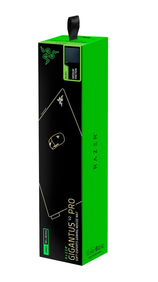 Razer RZ02-05490600-R3M Gaming Mouse Pad Large (500mm) Μαύρο - Image 1