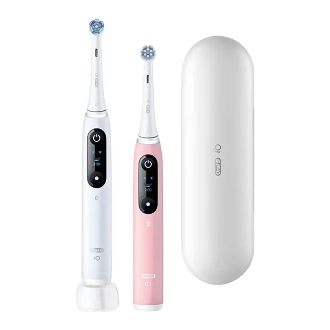 20260527130232_oral_b_io_6_duo_ilektriki_odontovourtsa_me_aisthitira_piesis_leyki.jpeg Oral-B Io 6 Duo Ηλεκτρική Οδοντόβουρτσα με Αισθητήρα Πίεσης Λευκή - Image 1