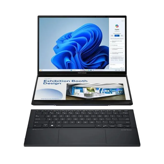 Asus ZenBook Duo UX8406CA-QL121W 14" OLED 120Hz (Ultra 7-255H/32GB/1.0TB SSD/W11 Home) (US Keyboard) - Image 1
