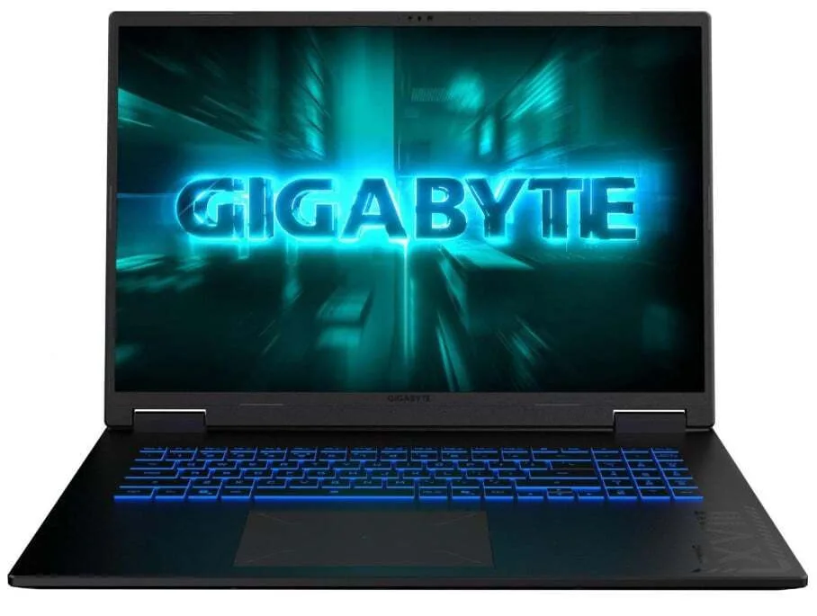 Gigabyte A18 GA83H 18" QHD+ 165Hz (Ryzen 7-260/32GB/1TB SSD + 1TB SSD/GeForce RTX 5060/No OS) (US Keyboard) - Image 1