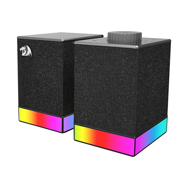 20260528151434_redragon_icheia_ypologisti_2_0_me_rgb_fotismo_kai_bluetooth_ischyos_10w_mayra.jpeg Redragon Ηχεία Υπολογιστή 2.0 με RGB Φωτισμό και Bluetooth Ισχύος 10W Μαύρα - Image 1